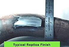 Metallographic replicas